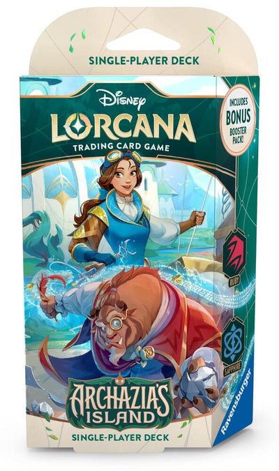 Disney Lorcana Archazia`s Island - Ruby & Sapphire Starter Deck