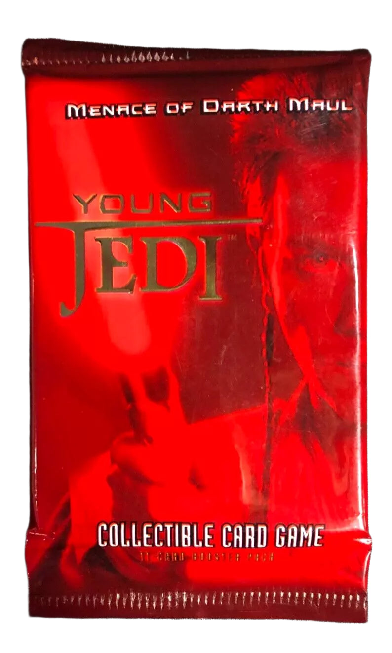 Star Wars Young Jedi Collectible Card Game Menace of Darth Maul Booster Pack