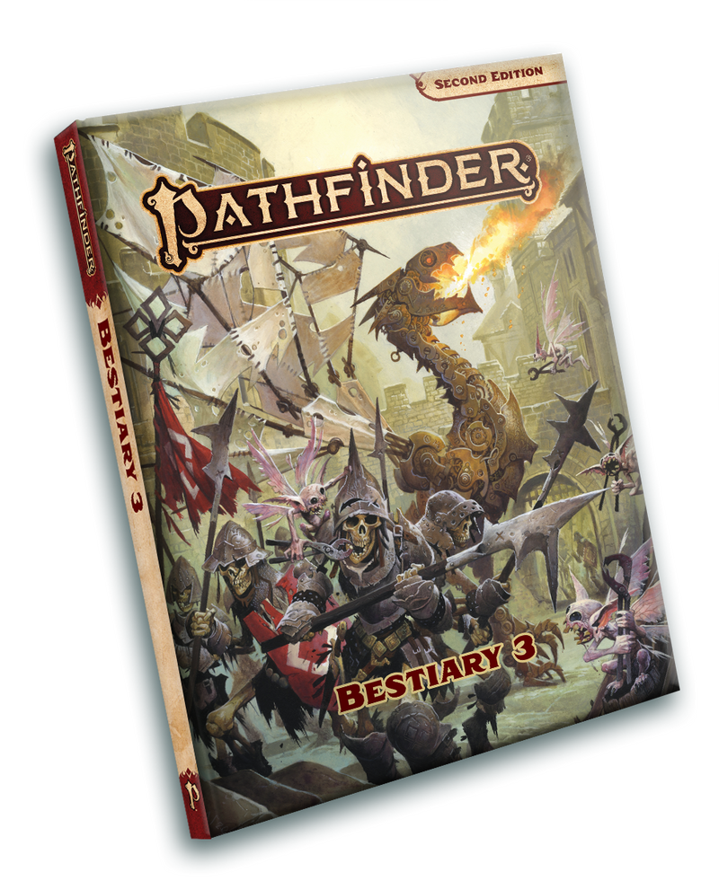 Pathfinder RPG 2nd Edition Bestiary 3 Hardcover