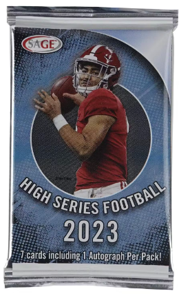 2023 Sage High Series Football Hobby Pack