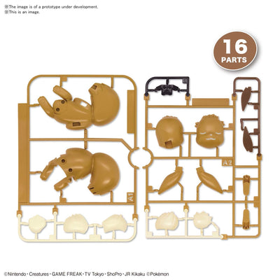 Pokemon 07 Sleeping Pose Eevee Quick Model Kit