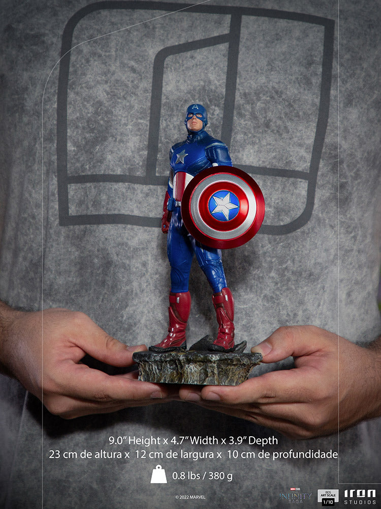 Statue Captain America Battle of New York - Infinity Saga - BDS Art Scale 1/10 - Iron Studios
