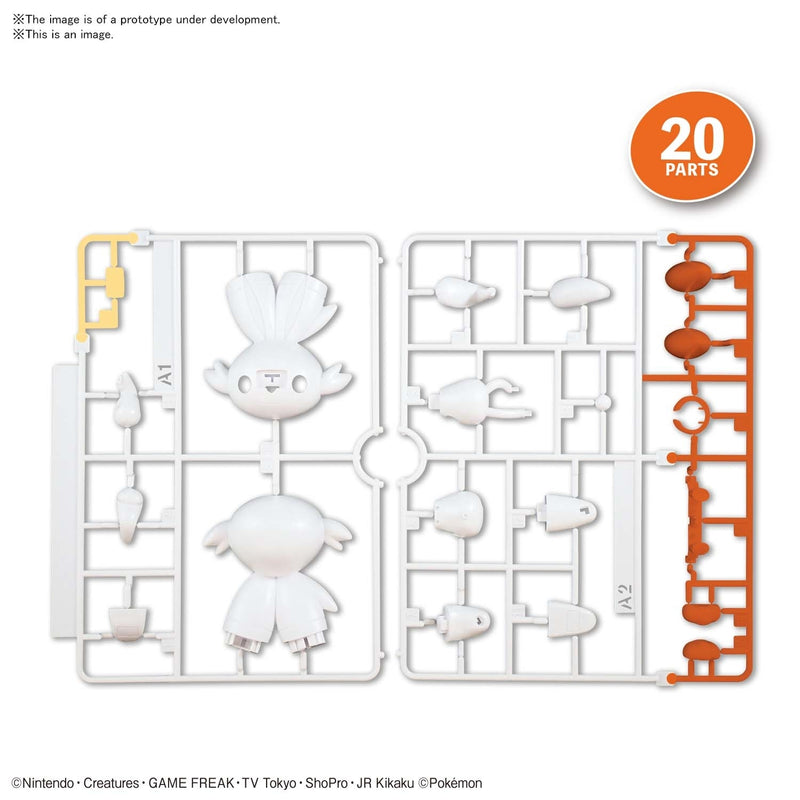 Pokemon 05 Scorbunny Quick Model Kit