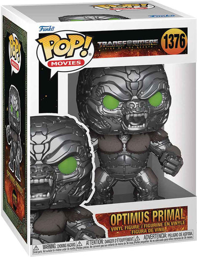 Pop Movies Transformers Rise of the Beasts Primal Optimus Vinyl Figure