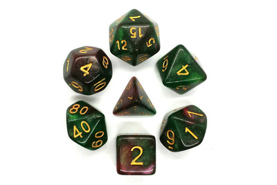 Galaxy - Path of Roses 7 Piece RPG Dice Set