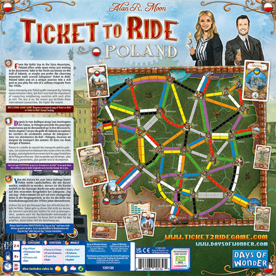 Ticket to Ride Map Collection Vol 6.5 Poland