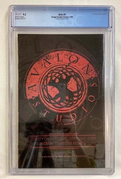 Aria (1999) #1 - CGC 9.2 - Speckle Holofoil Edition