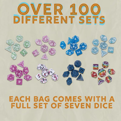 Mystery Dice - 7 Polyhedral Dice Set