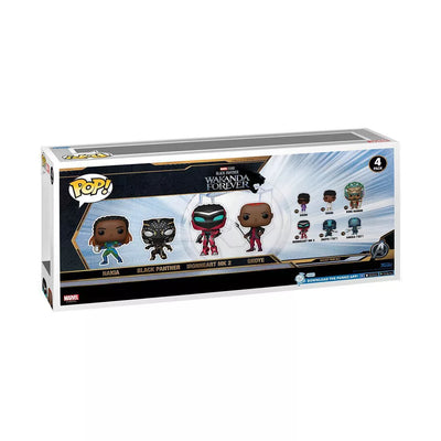 POP! Marvel Black Panther: Wakanda Forever - 4 pack (Target Exclusive) Vinyl Figure