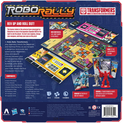 Robo Rally Transformers