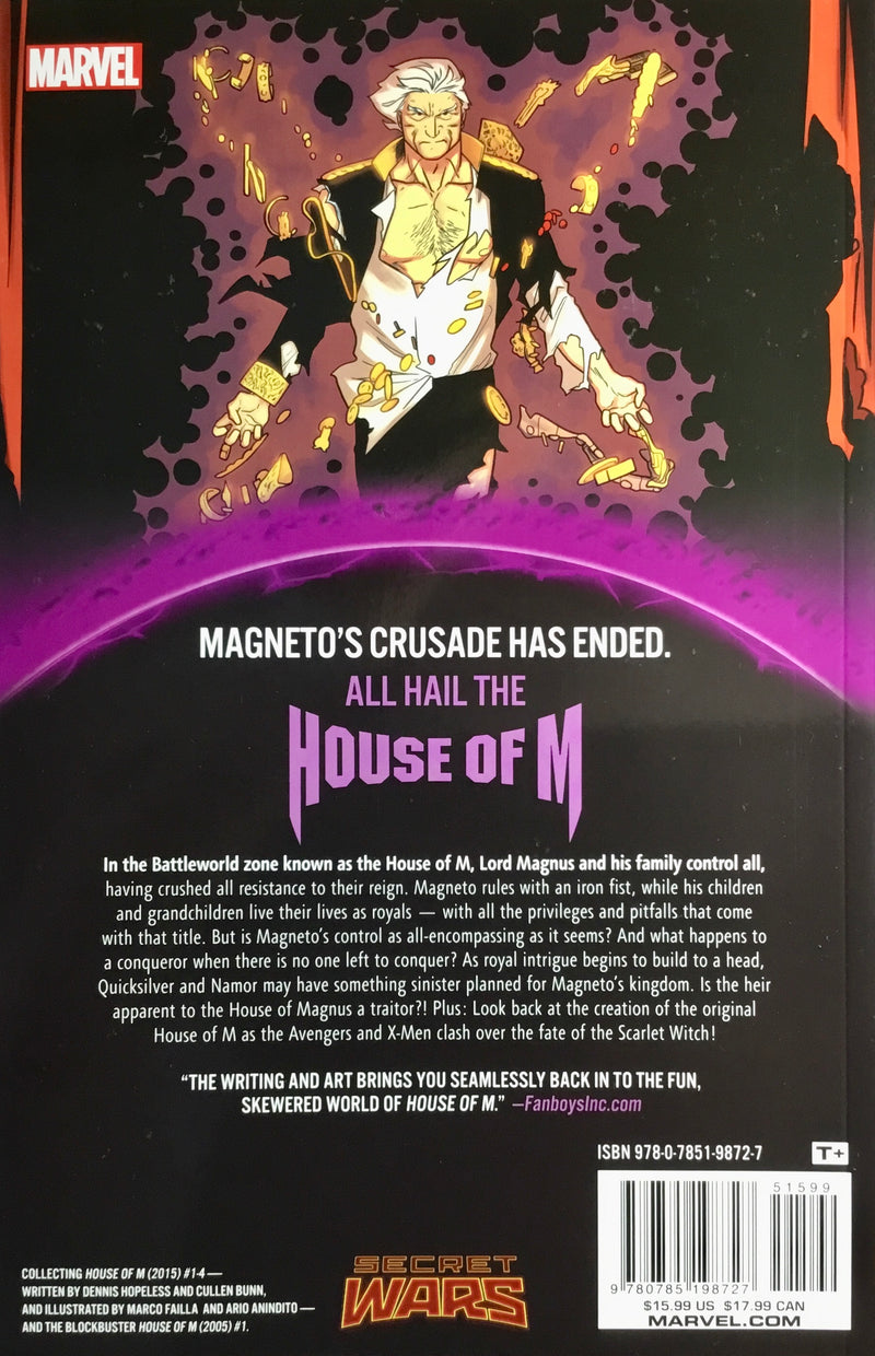 House of M TPB Warzones