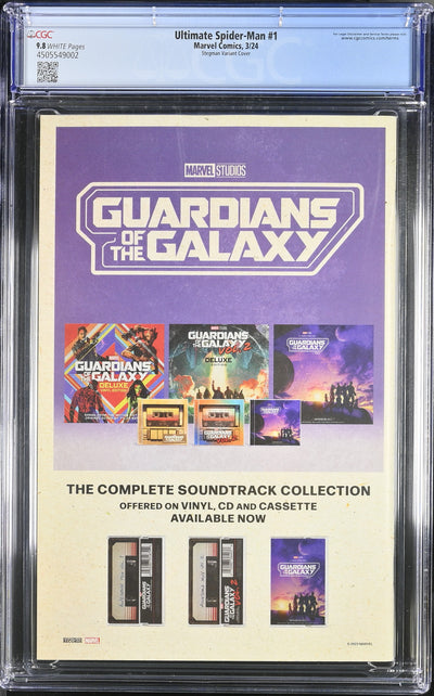 Ultimate Spider-Man (2024) #1 - CGC 9.8 - Ryan Stegman Variant Cover