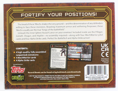 BattleTech Mercenaries ForcePack - Inner Sphere Assault Lance
