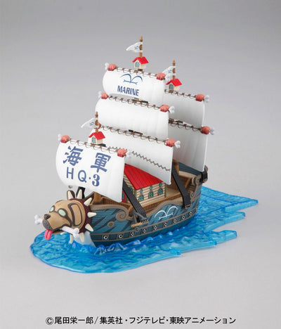 One Piece Grand Ship Collection Model Kit - #008 Garp's Marine Ship