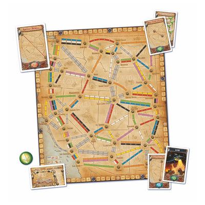 Ticket To Ride Map Collection 6 - France and Old West