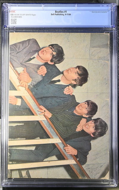 The Beatles (1964) #1 - CGC 5.5 - Contains Photo Pin-Ups