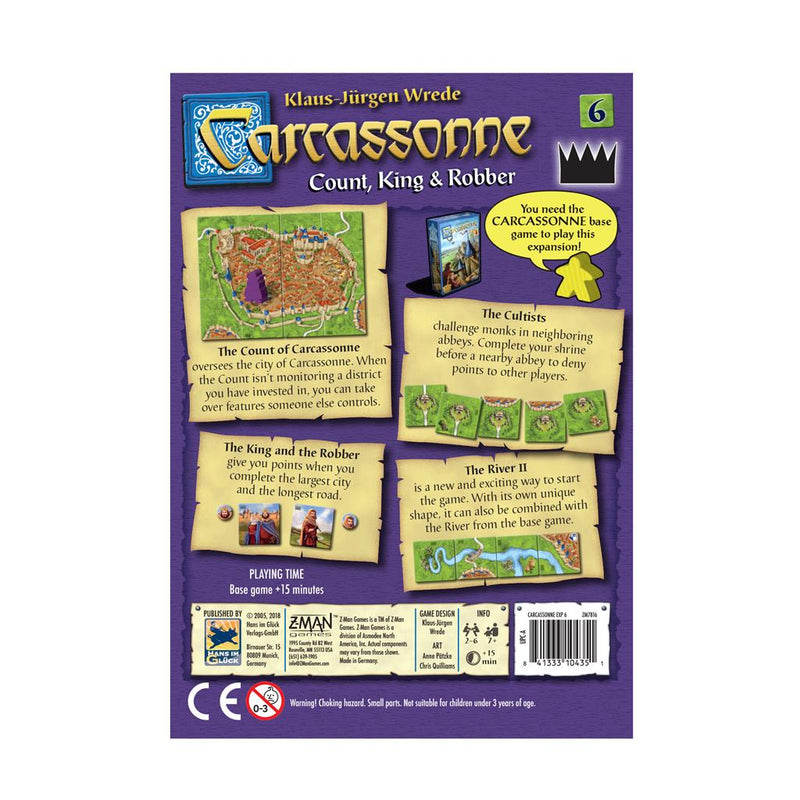 Carcassonne Expansion 6 - Count, King, & Robber