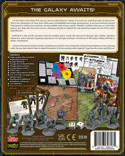 BattleTech A Game Of Armored Combat - 40th Anniversary