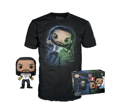 POP! Collectors Box: WWE Roman Reigns Head of the Table POP! & Tee (XL) (Wal-Mart Exclusive)