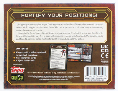 BattleTech Mercenaries ForcePack - Inner Sphere Pursuit Lance