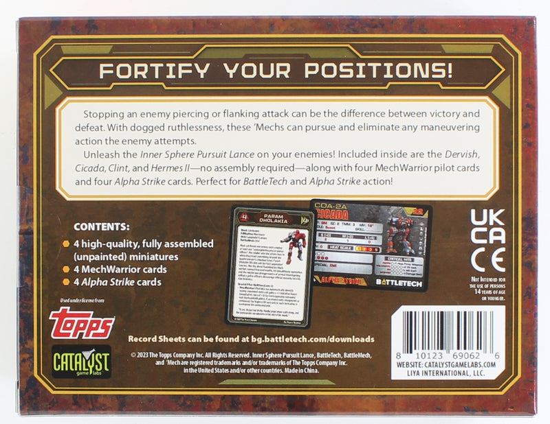 BattleTech Mercenaries ForcePack - Inner Sphere Pursuit Lance