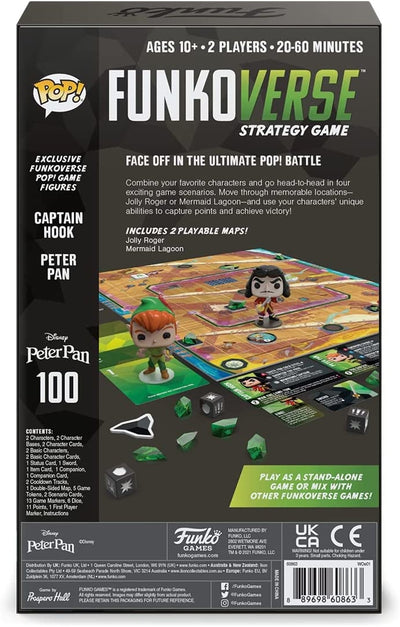 Pop Funkoverse Peter Pan Strategy Game