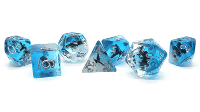 7 Piece RPG Dice Set Animal Kingdom - Bird of Prey