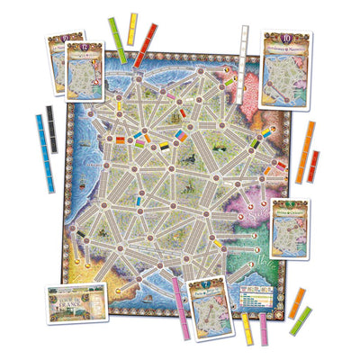 Ticket To Ride Map Collection 6 - France and Old West