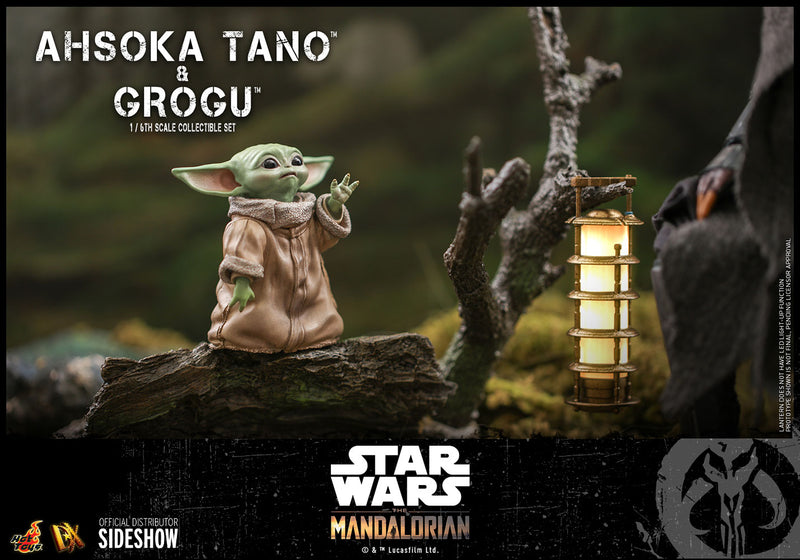 Hot Toys Star Wars Ahsoka Tano and Grogu Sixth Scale Collectible Figure Set