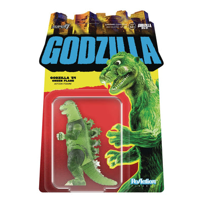 Godzilla Toho Reaction Wave 7 Godzilla '54 Green Flare 3-3/4in Action Figure