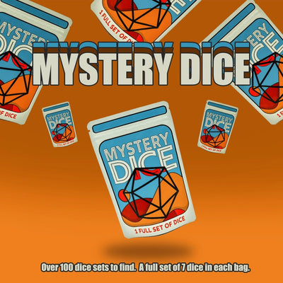 Mega Mystery Dice Pack - Six Sets of Polyhedral 7 Die Sets