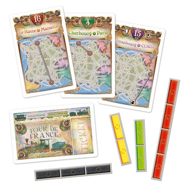 Ticket To Ride Map Collection 6 - France and Old West