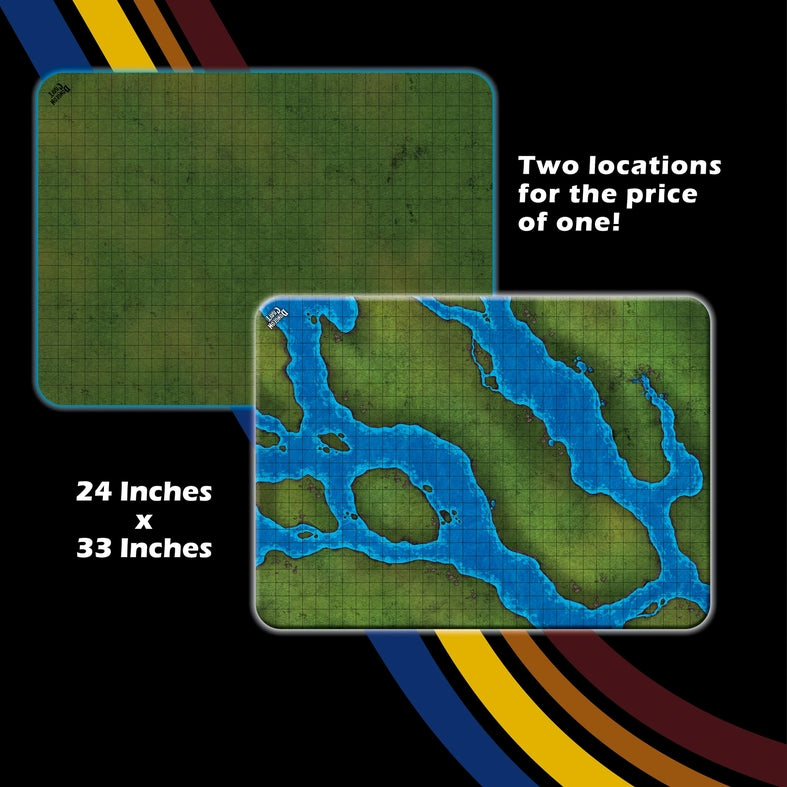 Dungeon Craft Battlemap Grasslands Pack