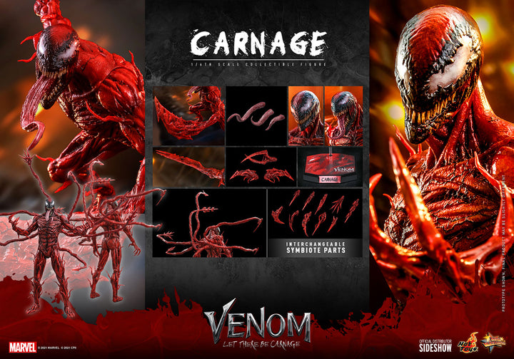 (かずさん専用) ホットトイズ Carnage Hot Toys Carnage Sixth Scale Figure | Comic Fortress