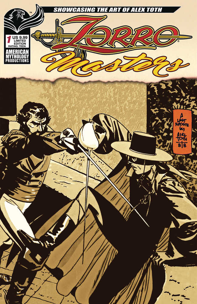 Zorro Masters Alex Toth 