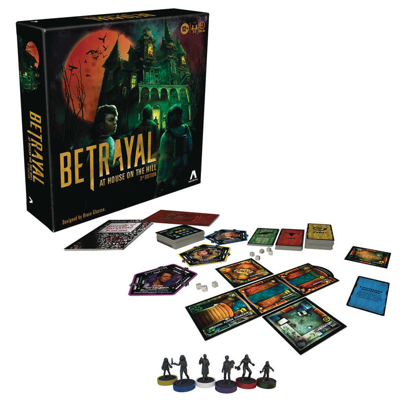 Betrayal At House On The Hill Boardgame Case