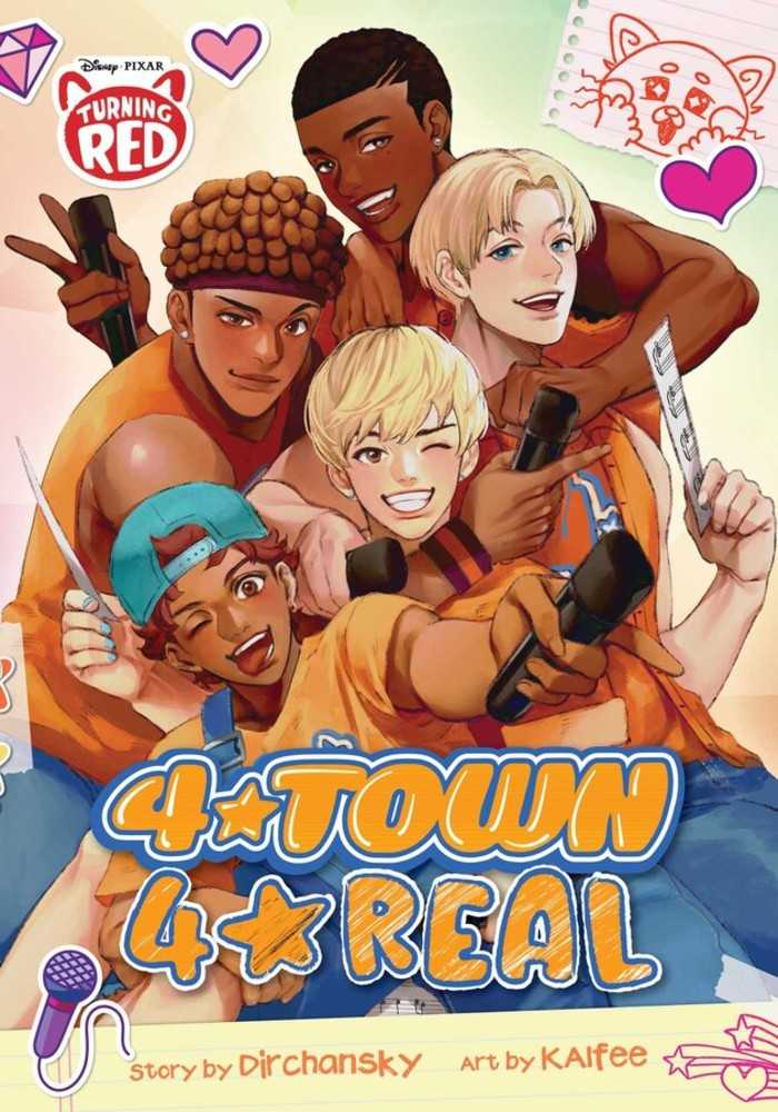 Disney & Pixars Turning Red 4 Town 4 Real Manga TPB