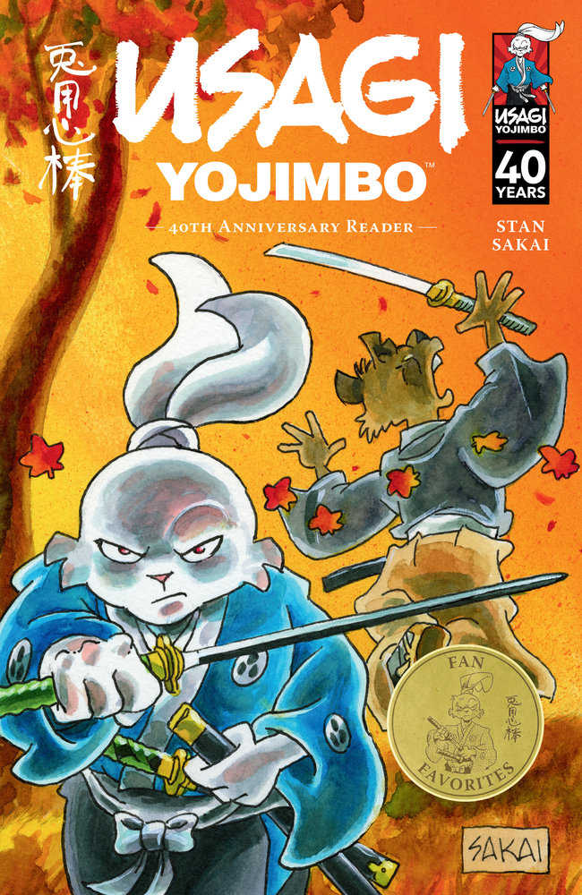 Usagi Yojimbo 40th Anniv Reader Graphic Novel