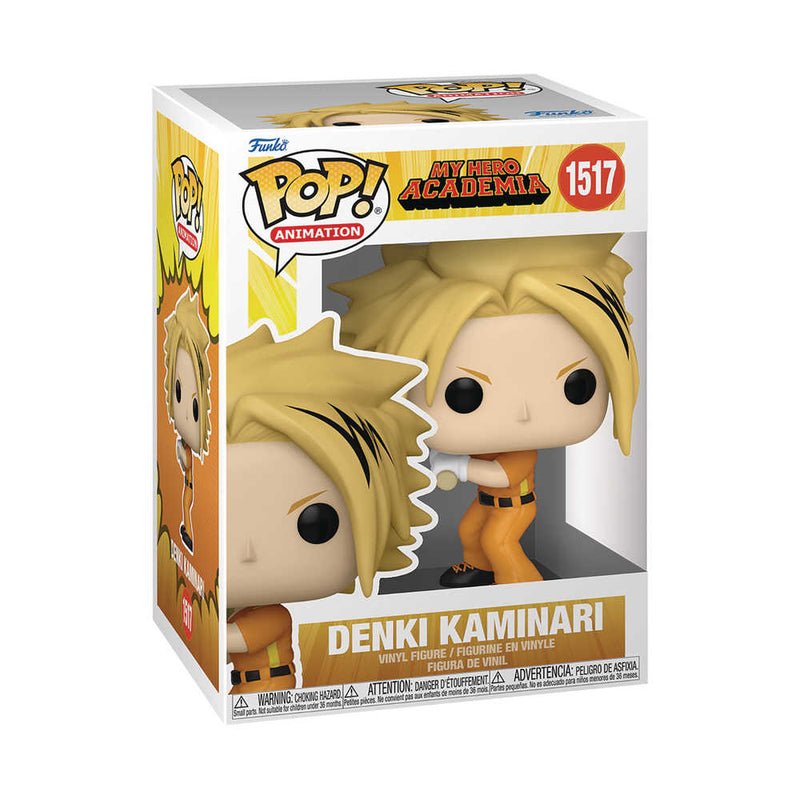 Pop Animation My Hero Academia Denki Kaminari Vinyl Figure