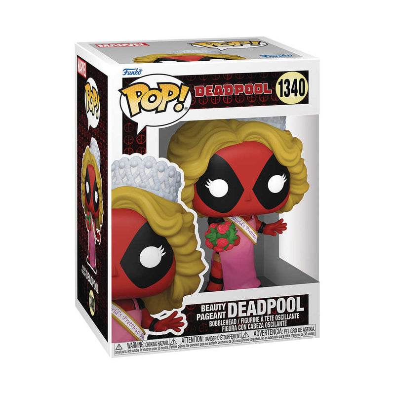 Pop Marvel Deadpool Beauty Pageant Vinyl Figure