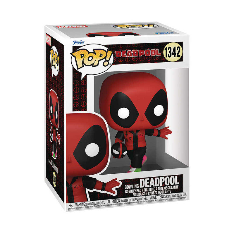 Pop Marvel Deadpool Bowling Vinyl Figure