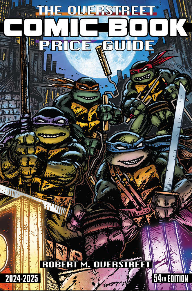 Overstreet Comic Book Price Guide Softcover Volume 54 Teenage Mutant Ninja Turtles Cover