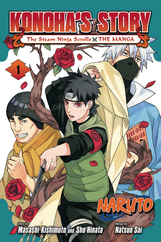 Naruto Konohas Story Steam Ninja Scrolls Manga Graphic Novel Volume 01