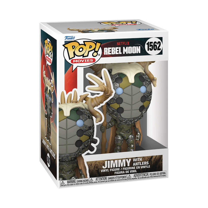 Pop Movies Rebel Moon S2 Jimmy with Antlers Vinyl Figure