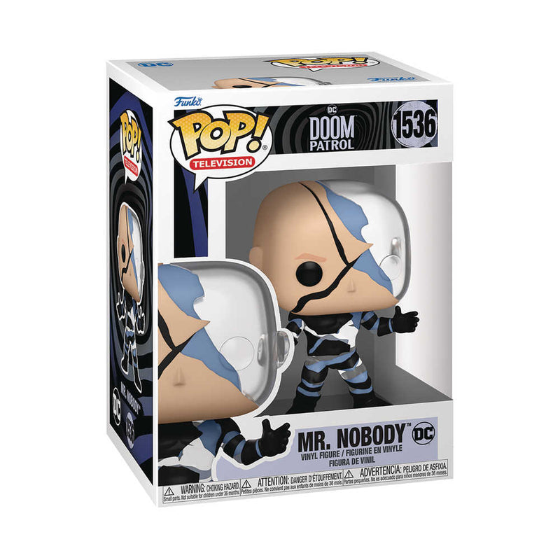 Pop TV Doom Patrol Mr Nobody Gw Vinyl Figure