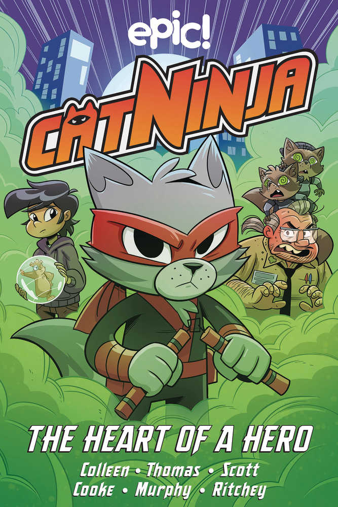 Cat Ninja Graphic Novel Volume 06 Heart Of Hero