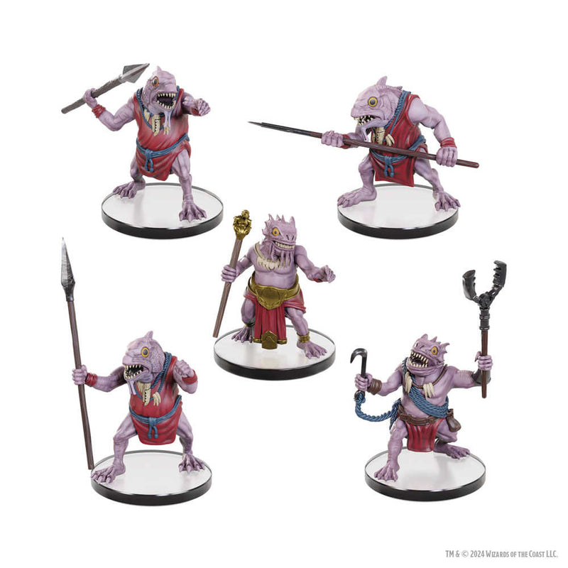 Dungeons & Dragons  Icons of the Realms Kuo Toa Warband