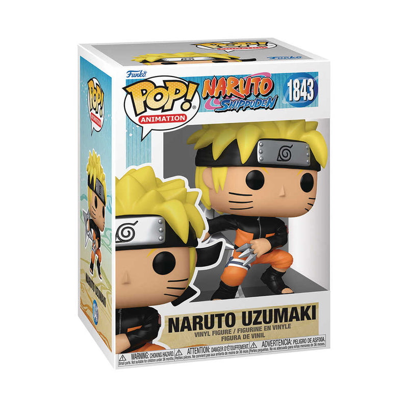 Pop Animation Naruto Shippuden Naruto with Shuriken Figure