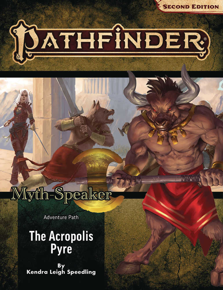 Pathfinder Adventure Path Myth Speaker Softcover (P2) Volume 01 (Of 3)