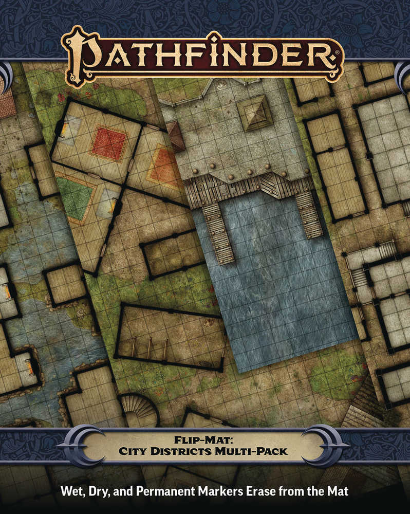 Pathfinder Flip-Mat City Districts Multi-Pack